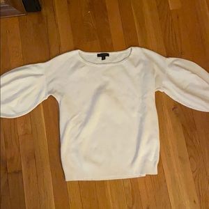 Ann Taylor puff sleeve sweater
